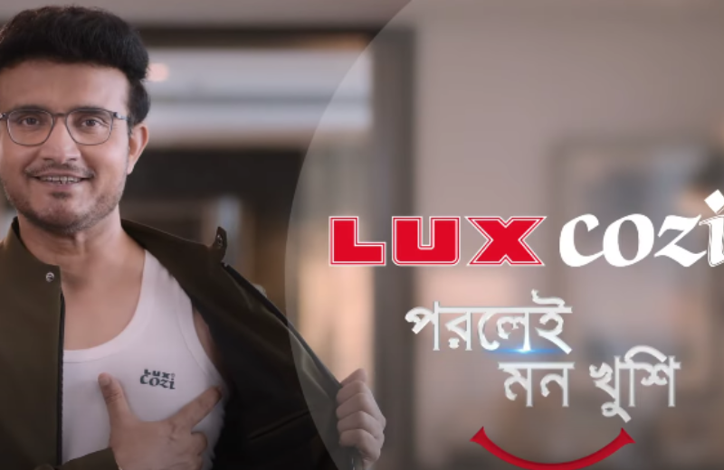 Lux Cozi appoints Sourav Ganguly as brand ambassador